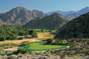 Magnificent setting of La Quinta Country Club's championship course