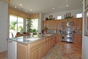 The Chef's kitchen has 3 ovens, warming drawer, 6-burner DACOR cooktop, and a family sized Island!